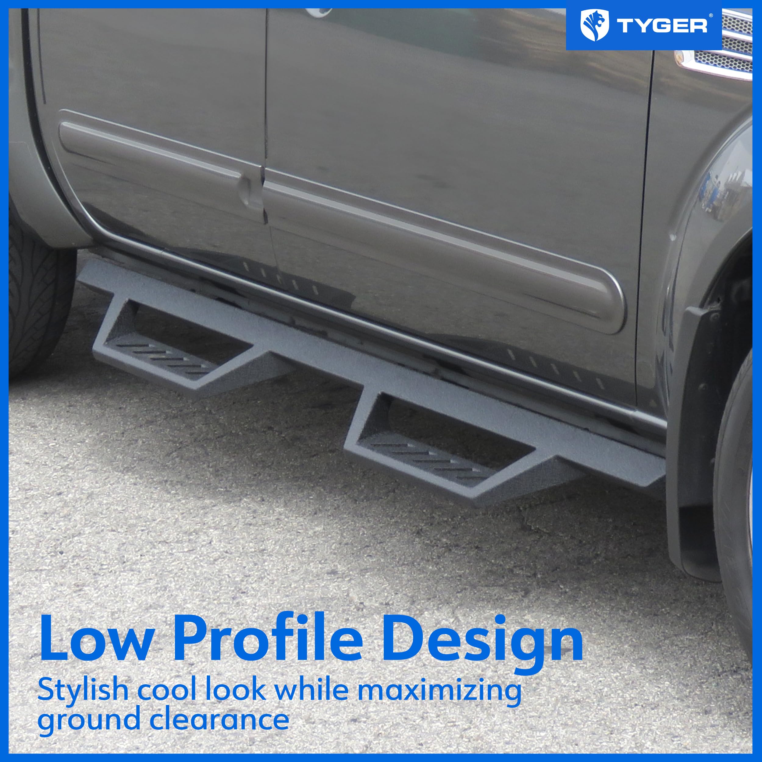 FRONTIER ラジコンカ Amazon.com: Tyger Auto LanderX Running Board Compatible with